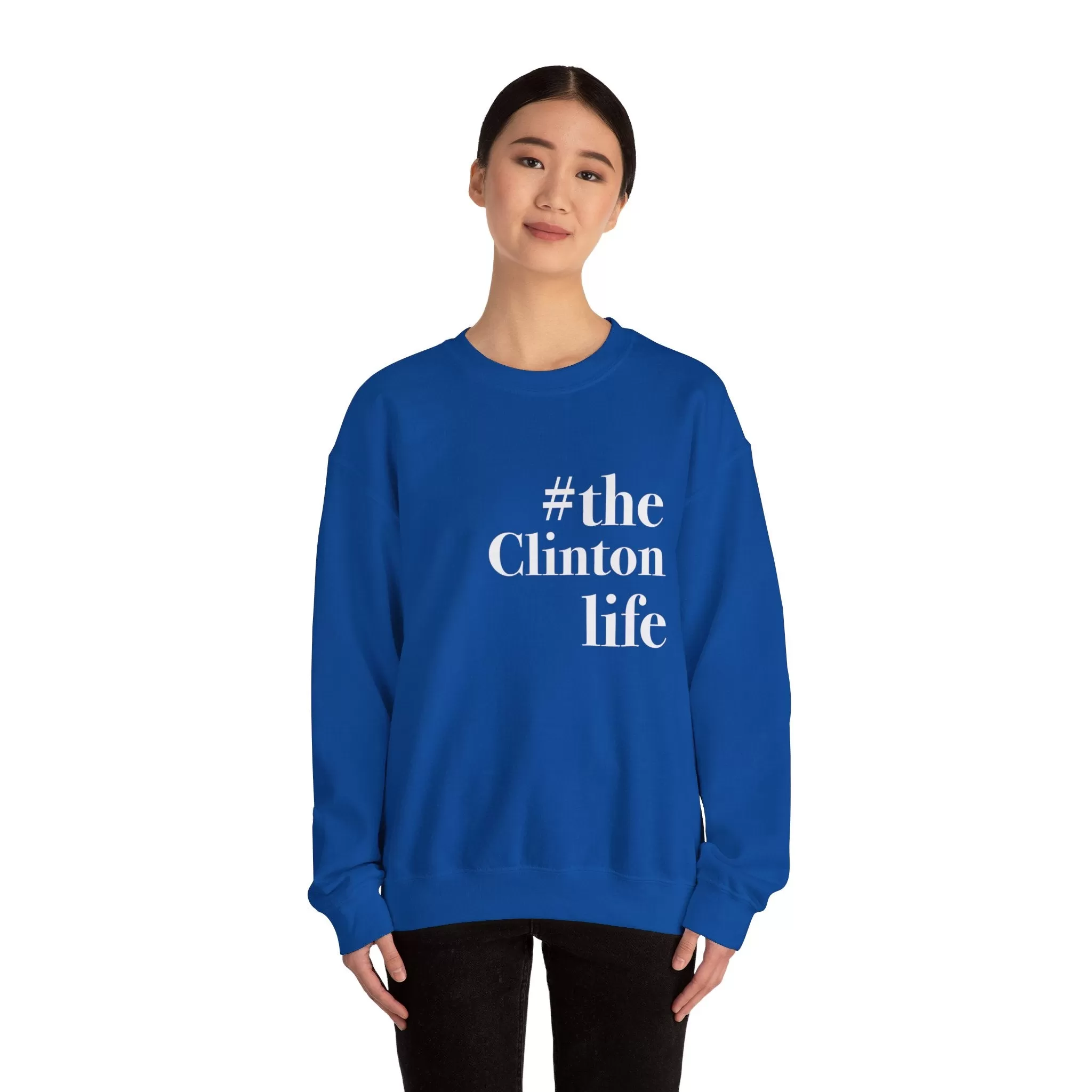 #theclintonlife Unisex Heavy Blend™ Crewneck Sweatshirt