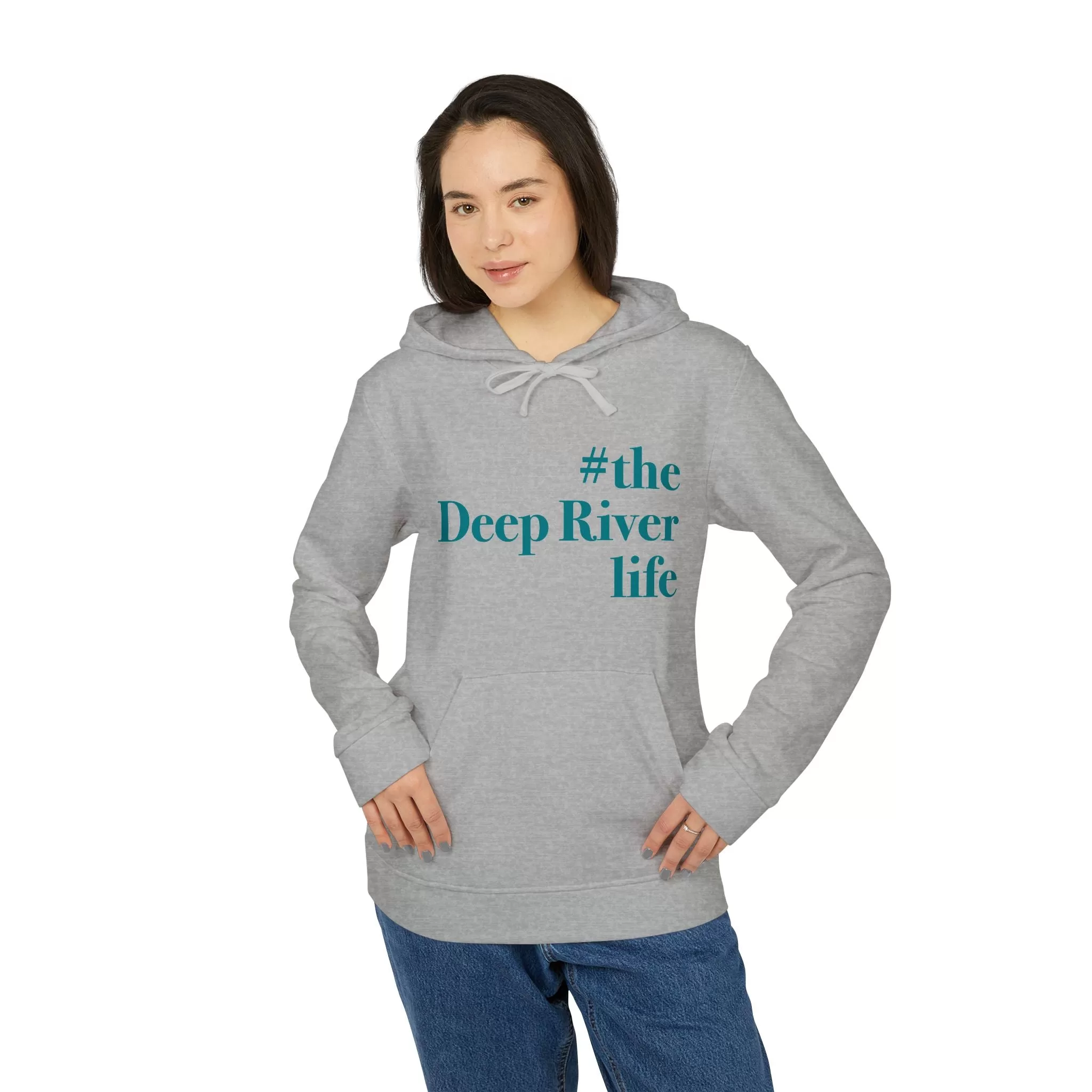 #thedeepriverlife adidas® Unisex Fleece Hoodie