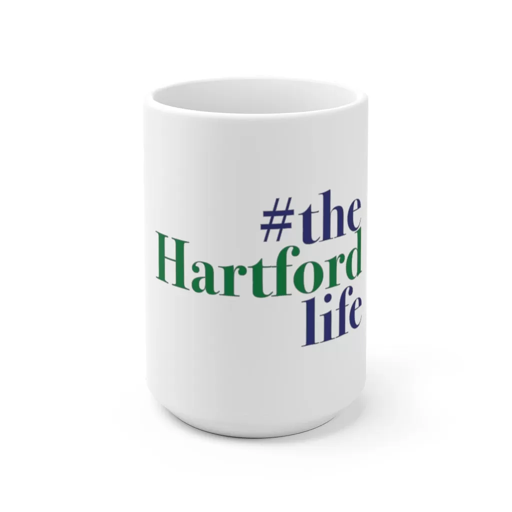 #thehartfordlife White Ceramic Mug