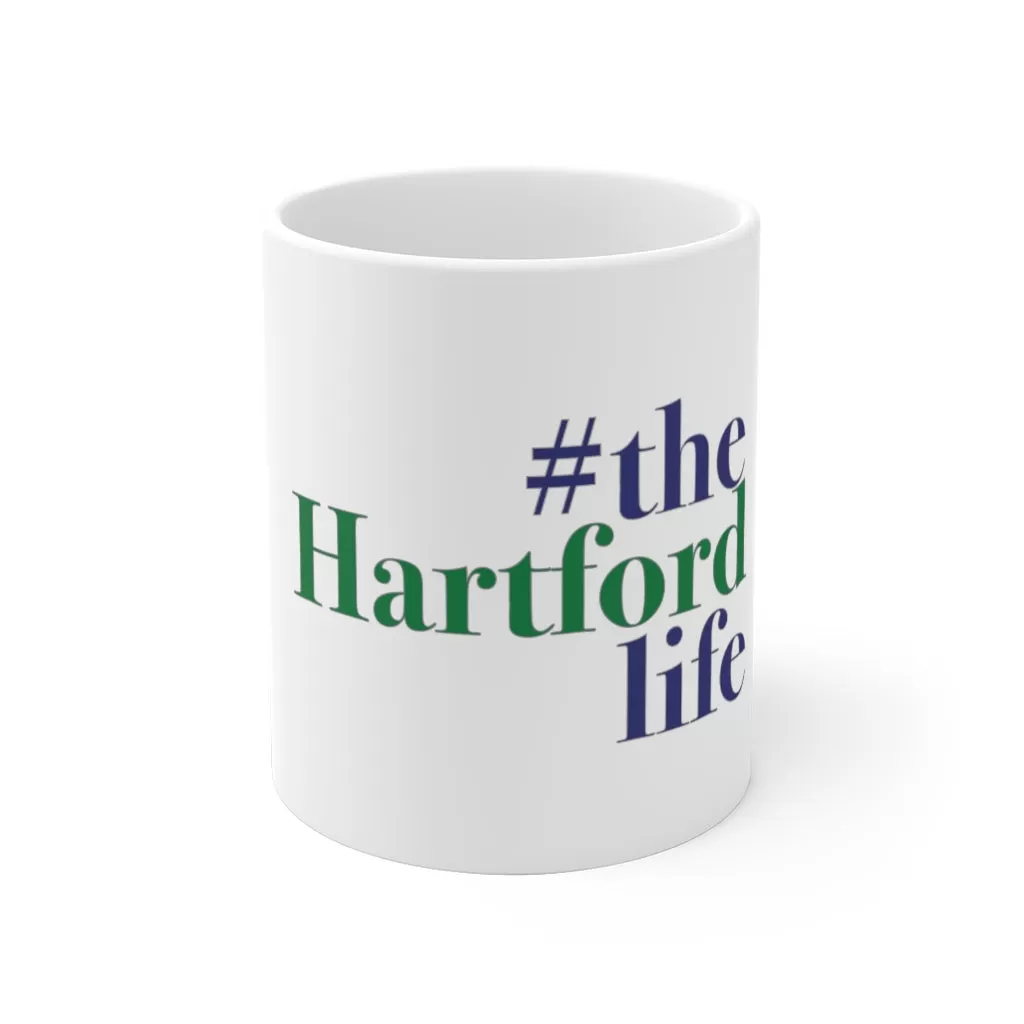 #thehartfordlife White Ceramic Mug