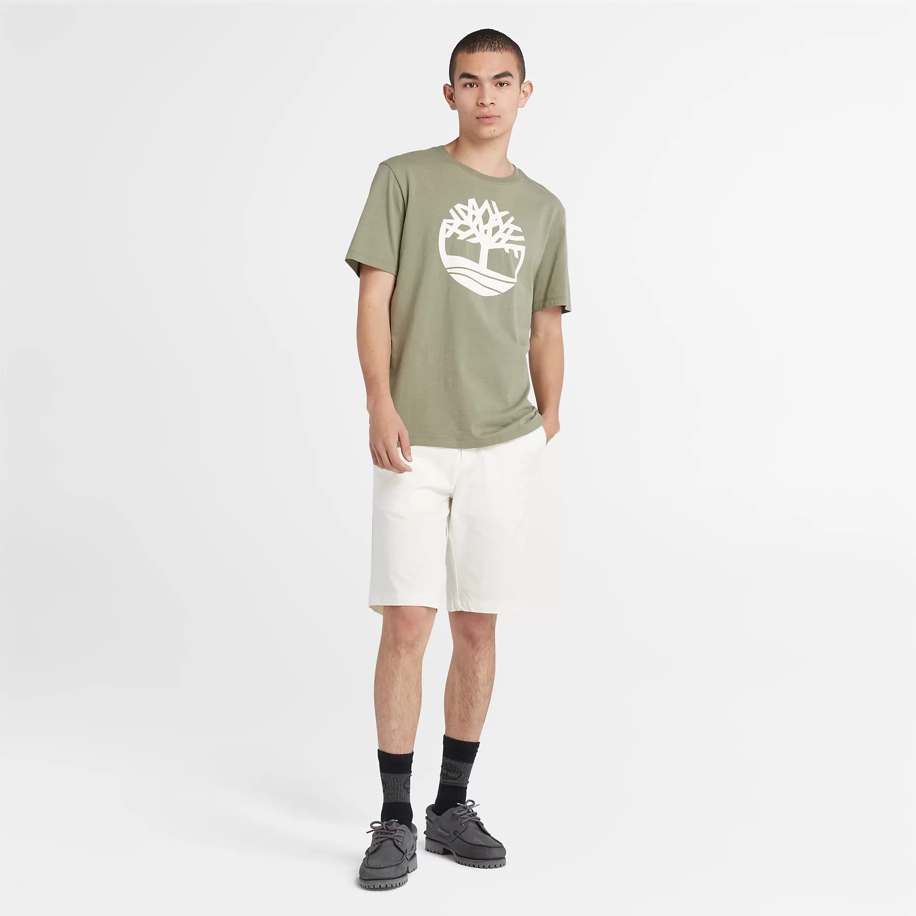 Timberland 'Kennebec River Tree Logo' T-Shirt - Short Sleeved