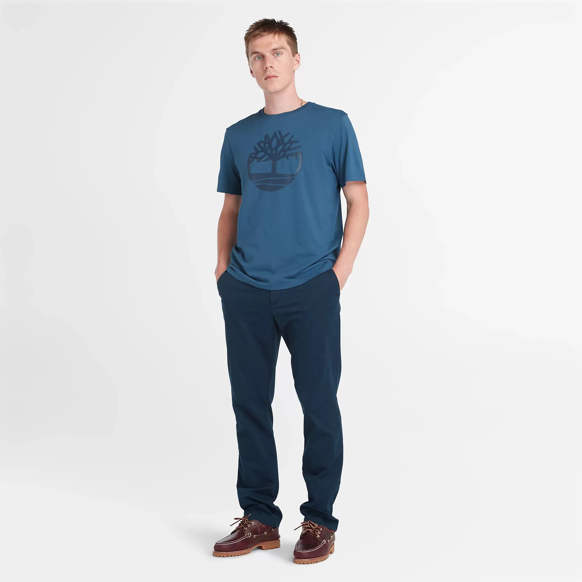 Timberland 'Kennebec River Tree Logo' T-Shirt - Short Sleeved