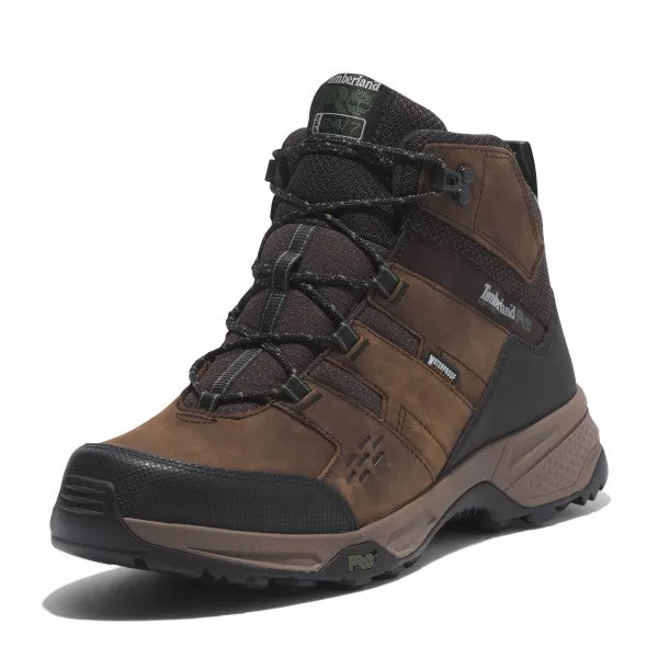 Timberland Pro Men's Switchback Lt Soft Toe WP Hiker Work Boot - Brown - TB0A5U7K214