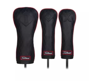 Titleist Jet Black Leather Headcover