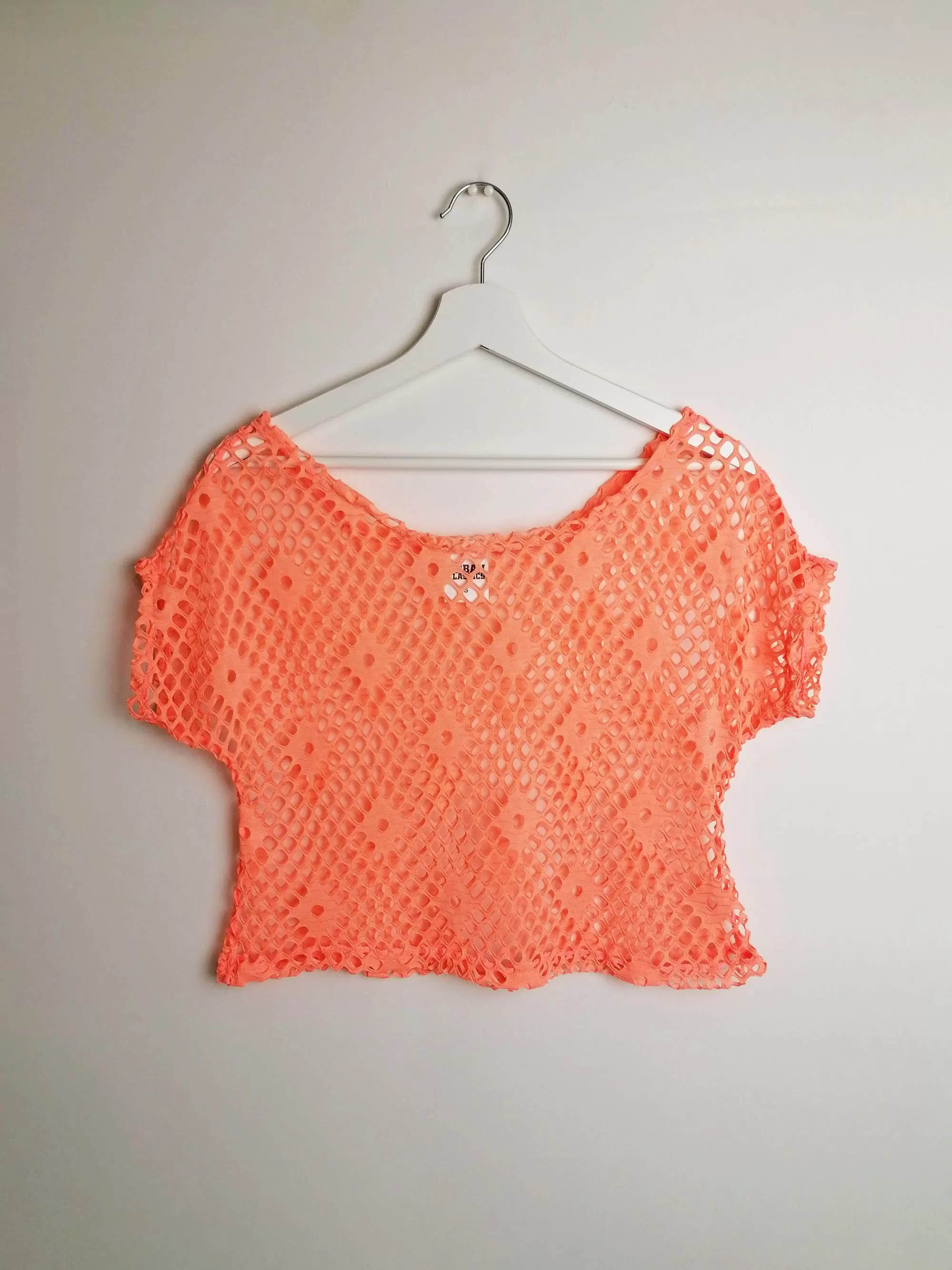 URBAN CLASSICS  Boxy Crop Top Orange - size S