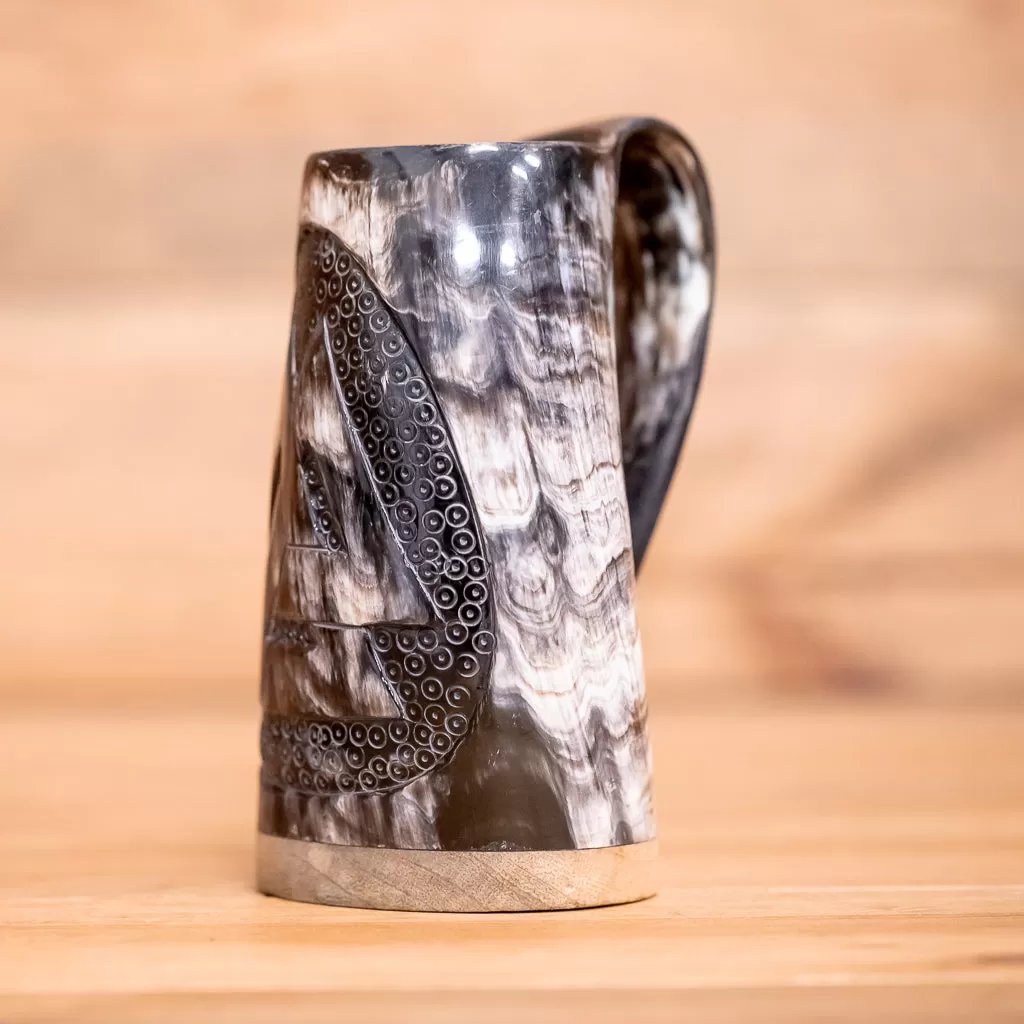 Valknut Horn Tankard/Mug