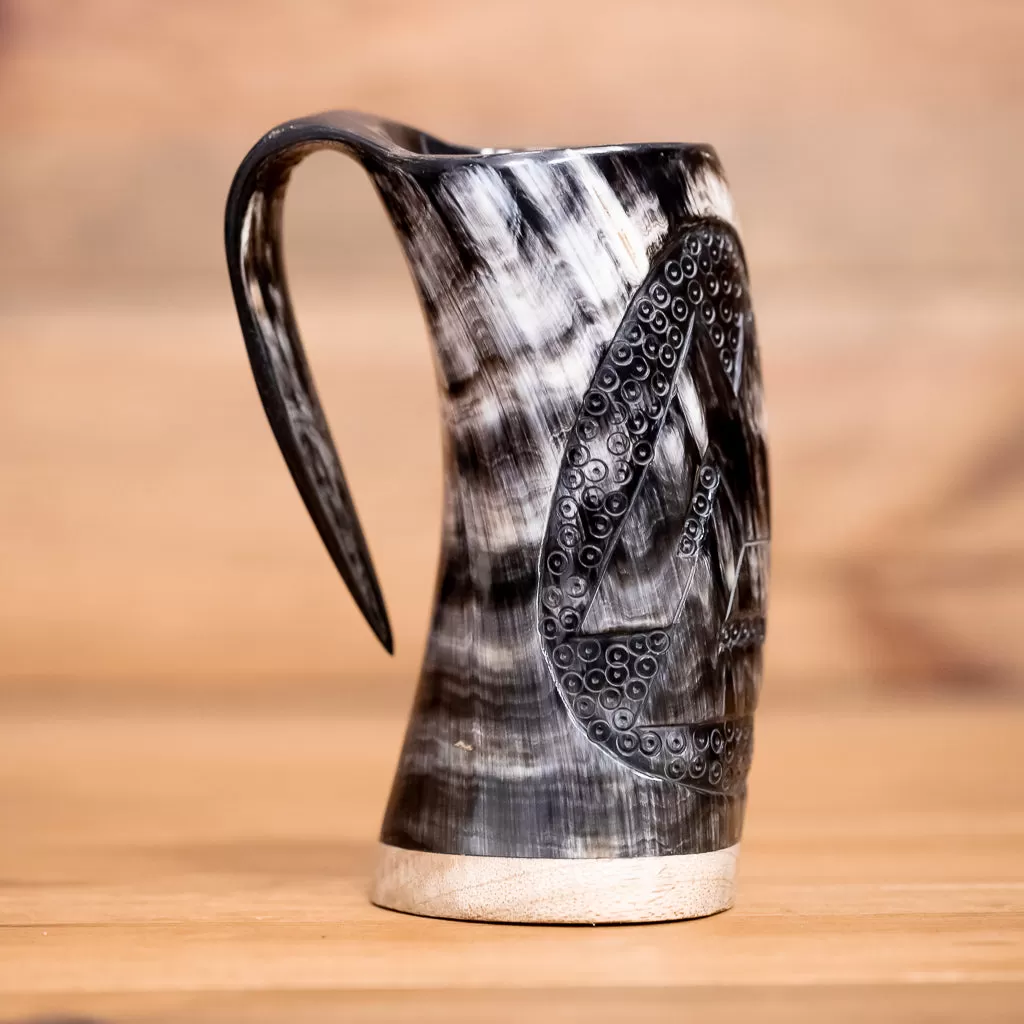 Valknut Horn Tankard/Mug