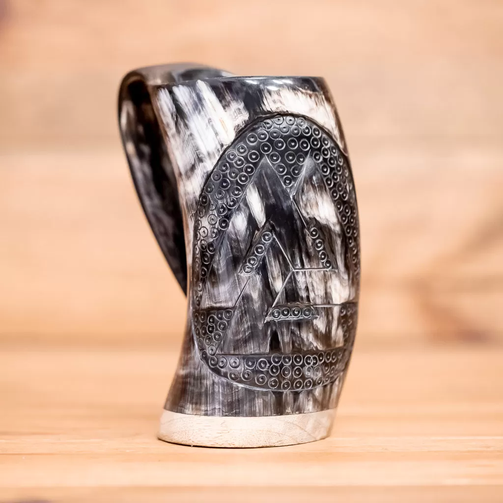 Valknut Horn Tankard/Mug