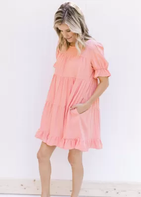 X Blissfully Pink Dress