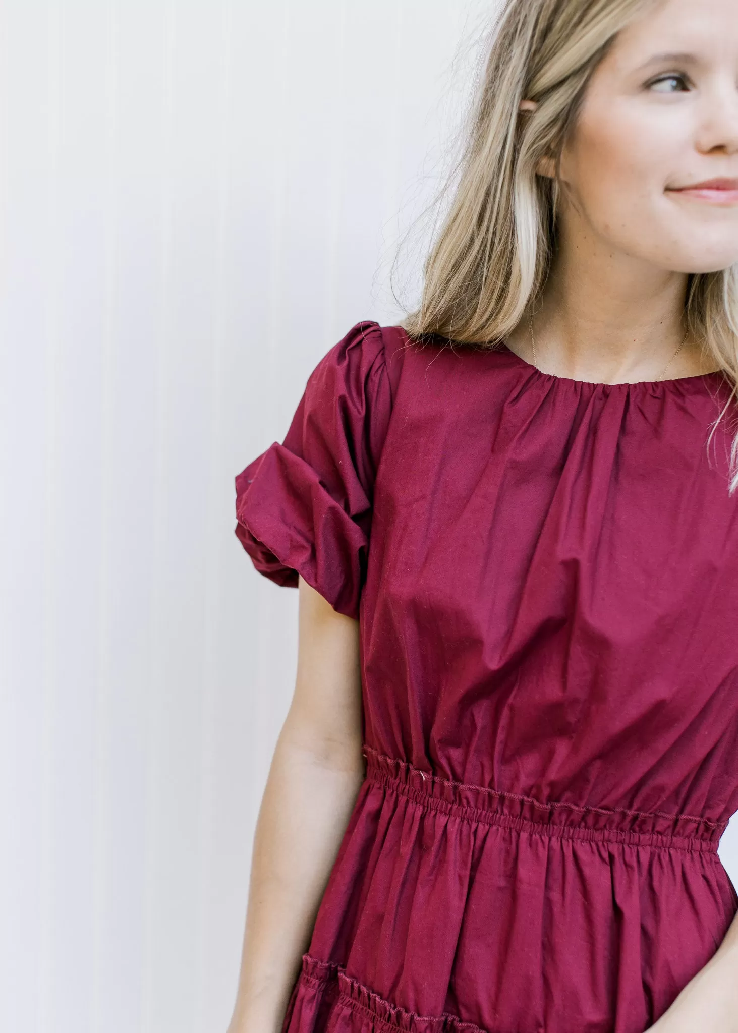 X Burgundy Belle Dress