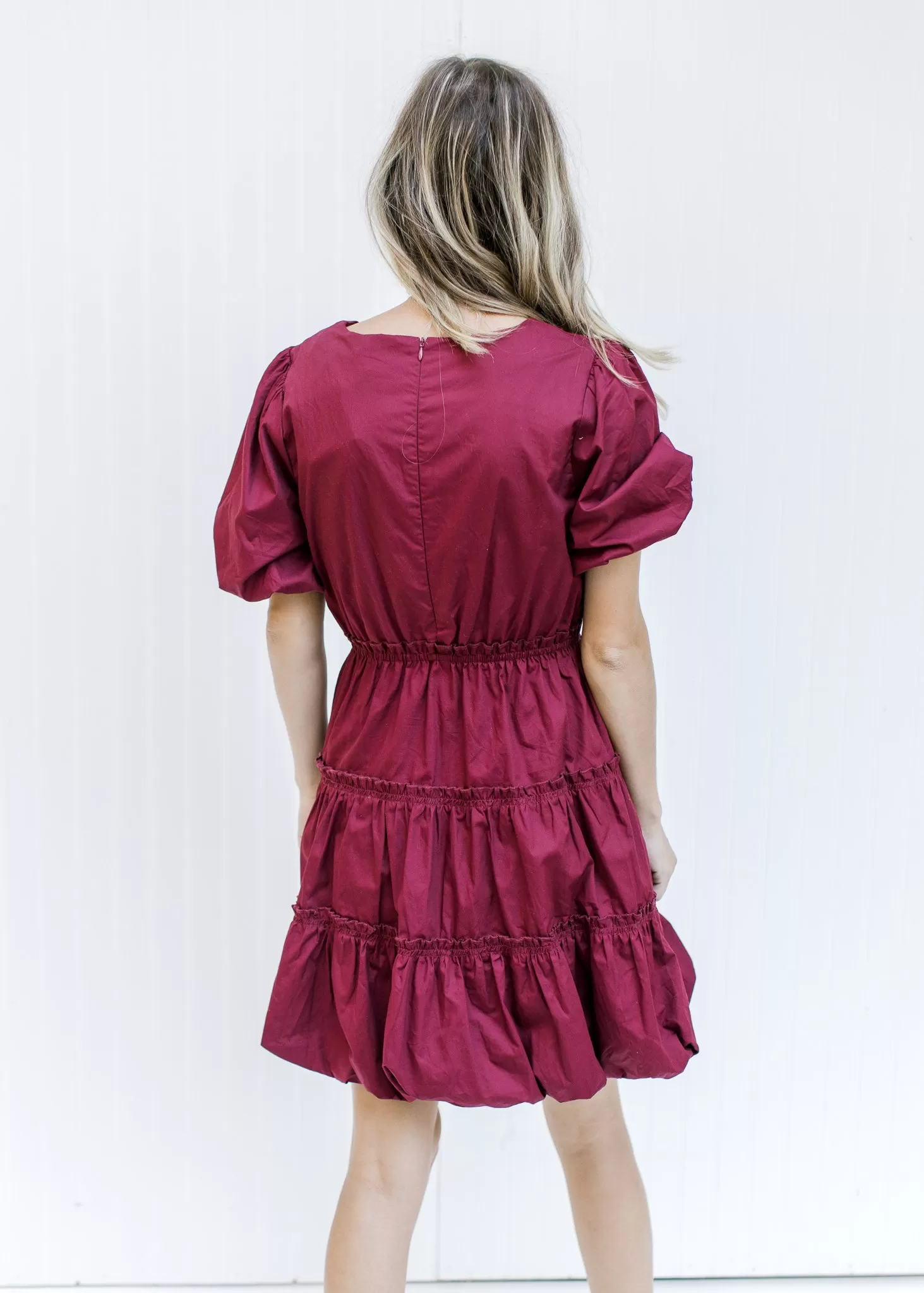 X Burgundy Belle Dress