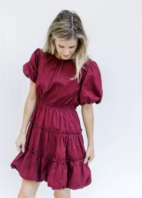 X Burgundy Belle Dress