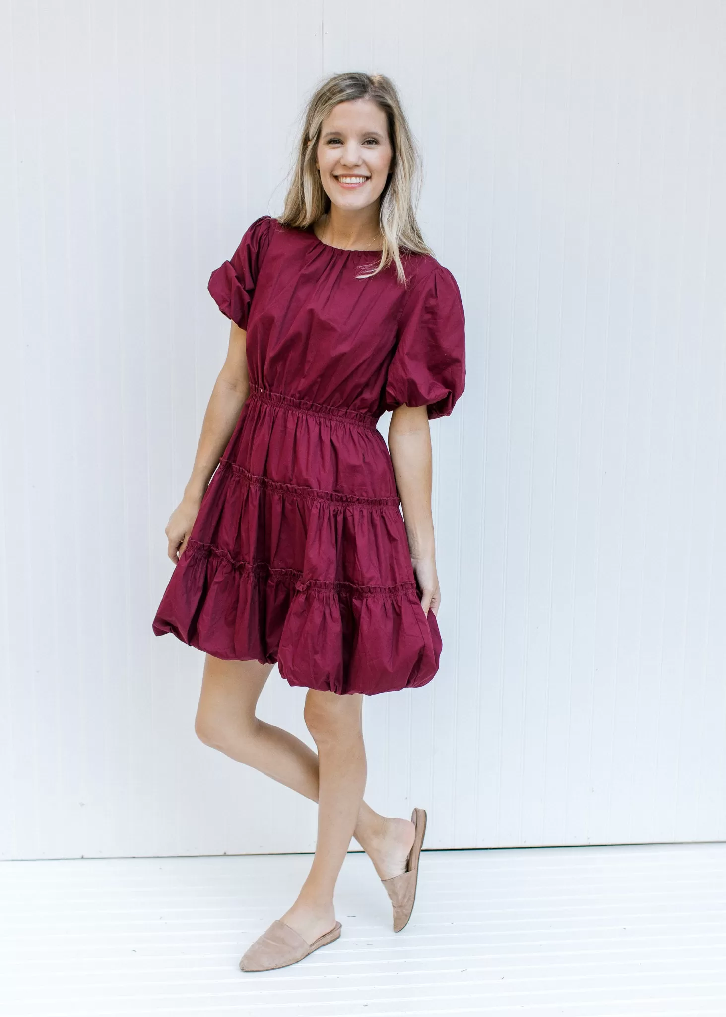 X Burgundy Belle Dress