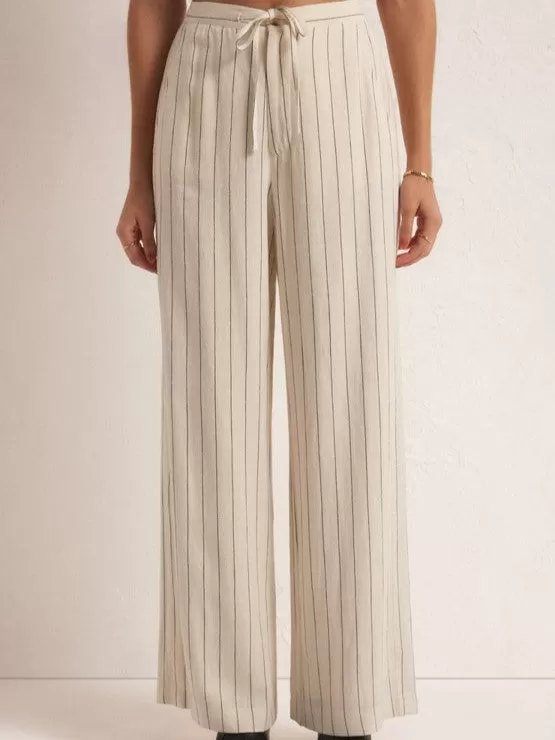 Z SUPPLY Cortez Pinstripe Linen Pant