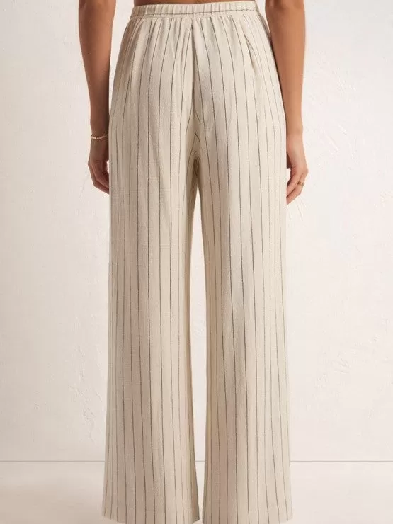 Z SUPPLY Cortez Pinstripe Linen Pant